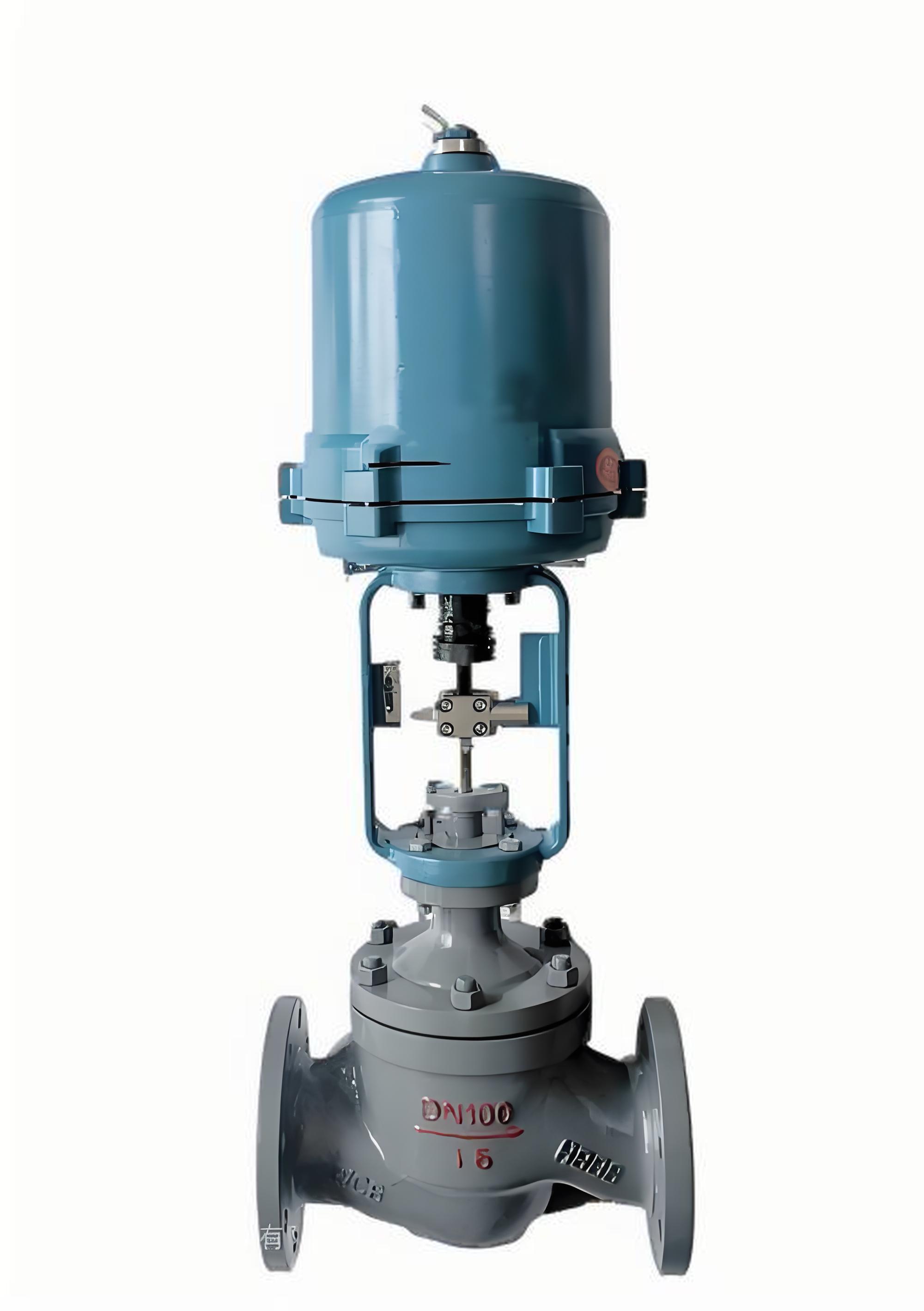 電動調節閥ZDLM-16C DN150（結構圖及工作原